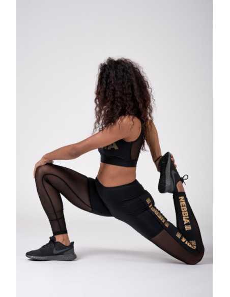 Gold Mesh Leggings