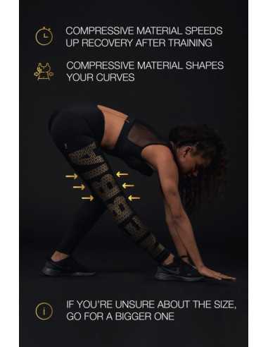 Gold Mesh Leggings