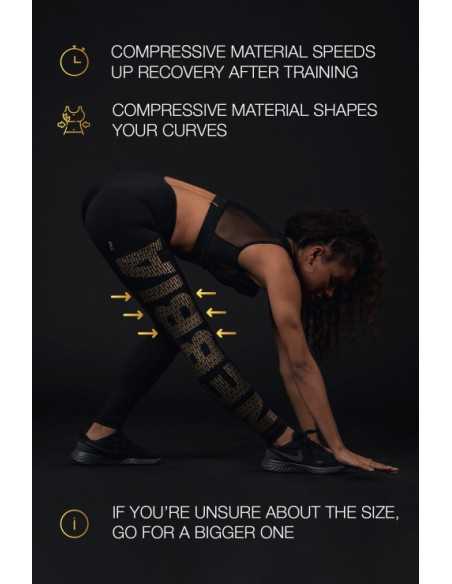 Gold Mesh Leggings