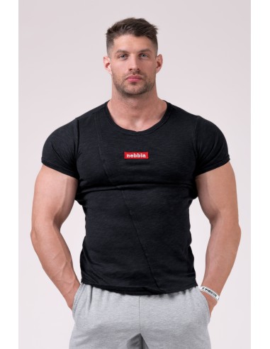Red Label Muscle Back T-shirt