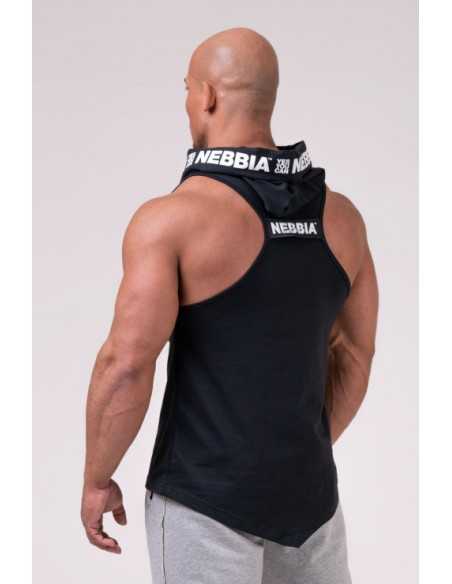 NO EXCUSES TANK TOP WITH A HOODIE