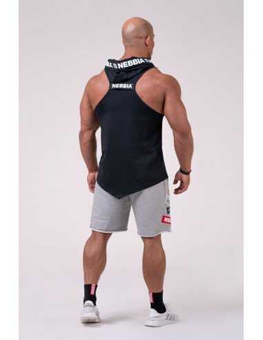 NO EXCUSES TANK TOP WITH A HOODIE