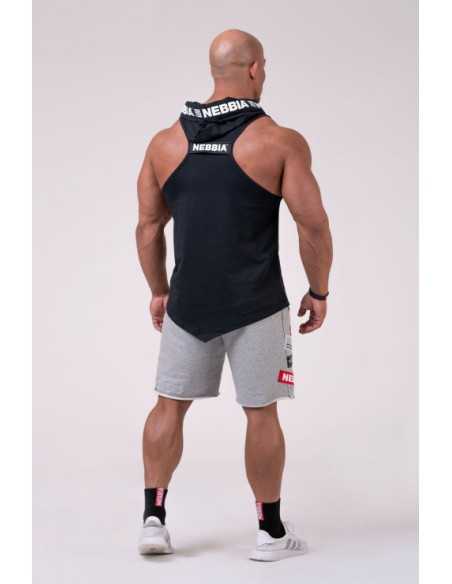 NO EXCUSES TANK TOP WITH A HOODIE