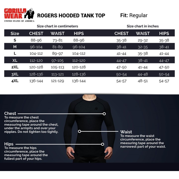 Gorilla Wear Rogers Hooded Tank Top