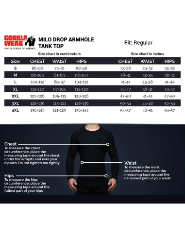 Milo Drop Armhole Tank Top