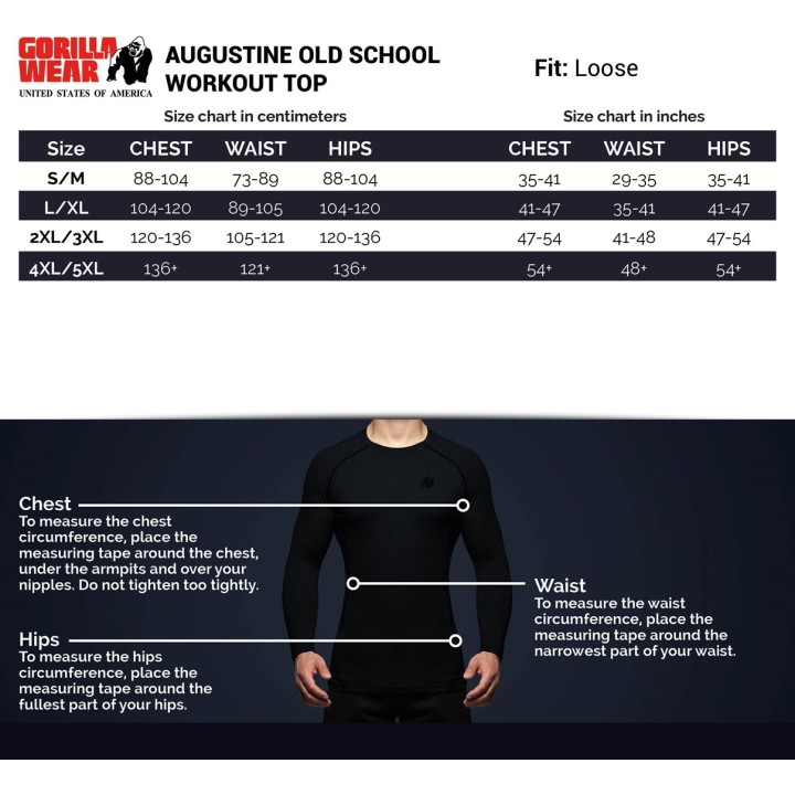 Gorilla Wear Augustine Old School Work Out Top