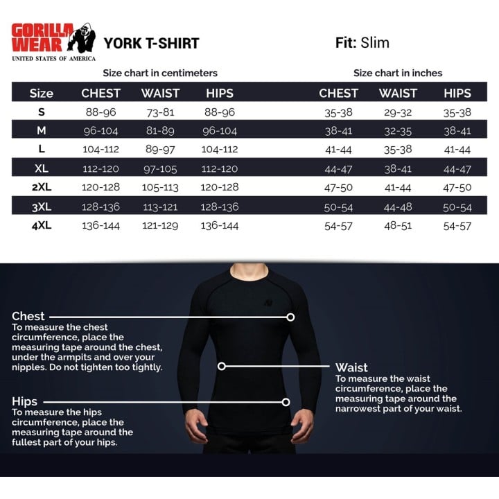 Gorilla Wear York T-Shirt