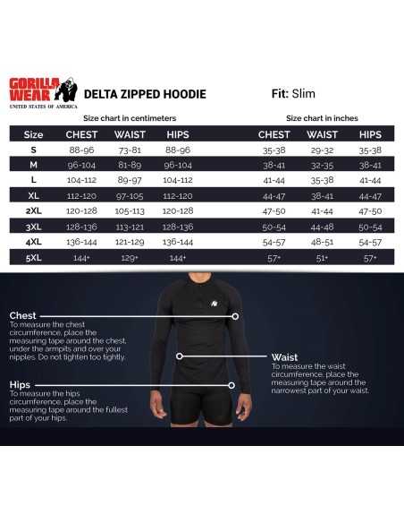 Delta Zipped Hoodie