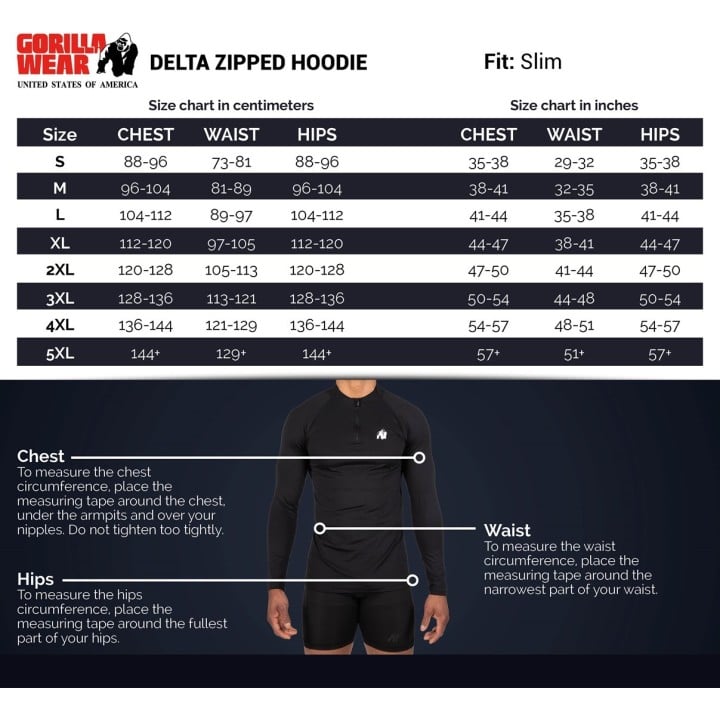 Gorilla Wear Delta Hoodie