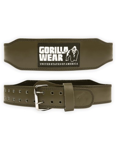 Gorilla Wear 4 INCH Padded Leather Belt