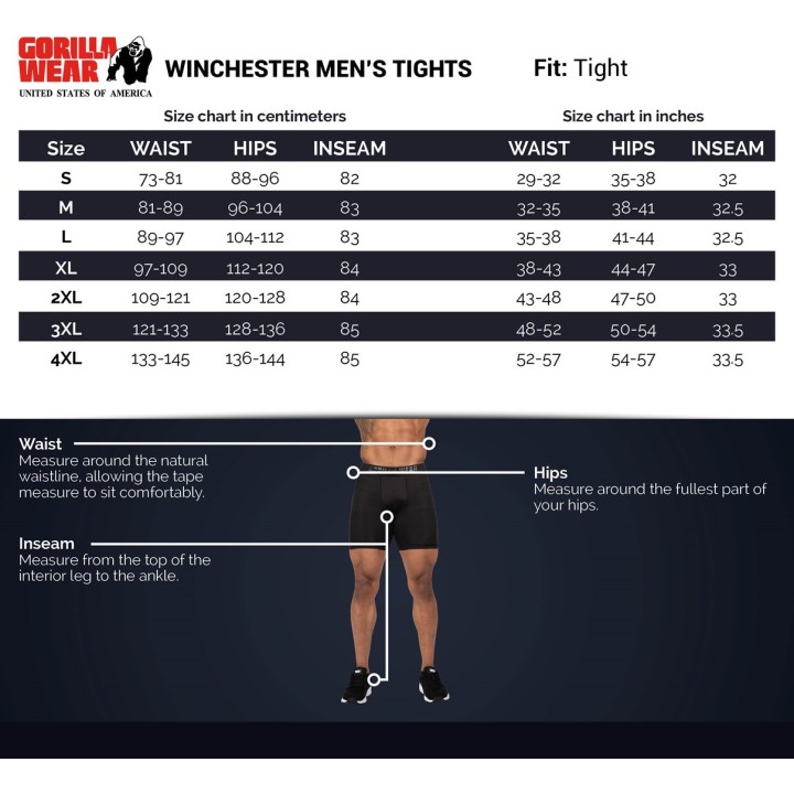Gorilla Wear Winchester Men's Tights