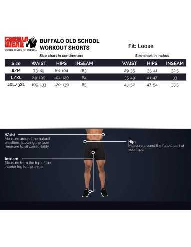 Buffalo Old School Workout Shorts