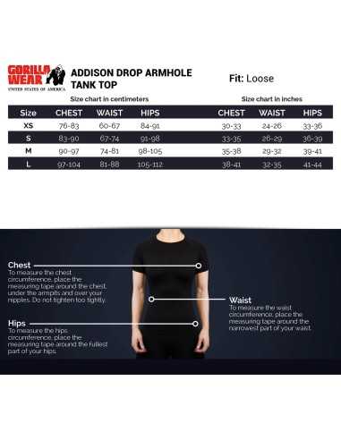 Addison Drop Armhole Tank Top