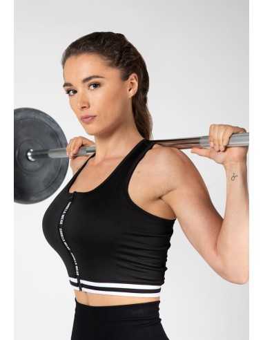 Mesa Zip Front Crop Top