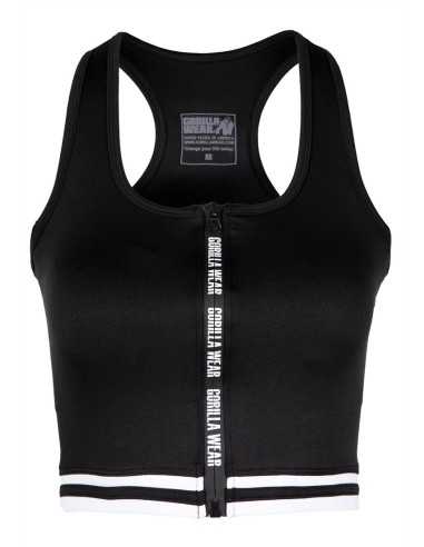 Mesa Zip Front Crop Top