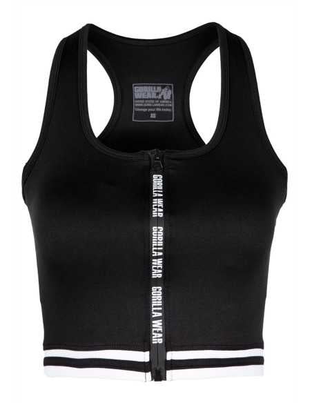 Mesa Zip Front Crop Top