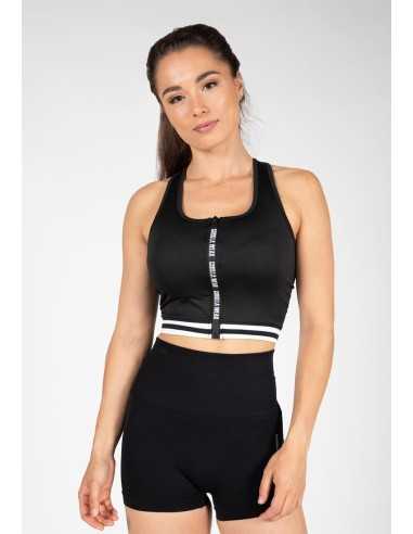 Mesa Zip Front Crop Top