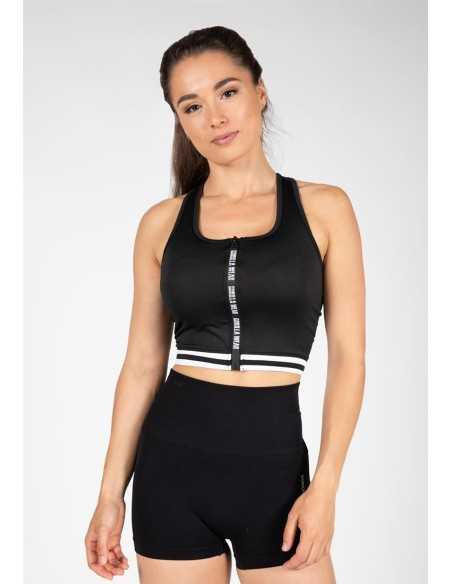 Mesa Zip Front Crop Top