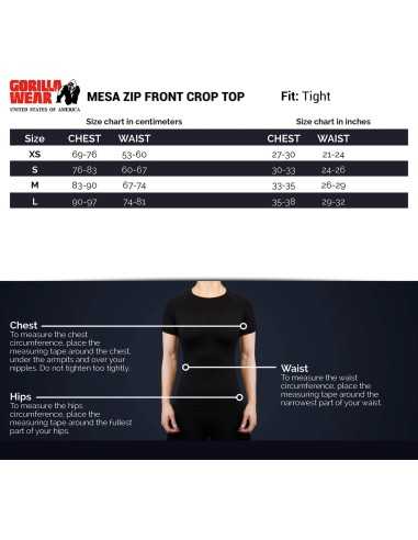 Mesa Zip Front Crop Top