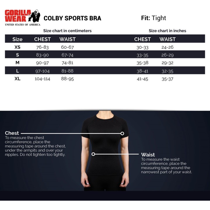 Gorilla Wear Colby Sports Bra