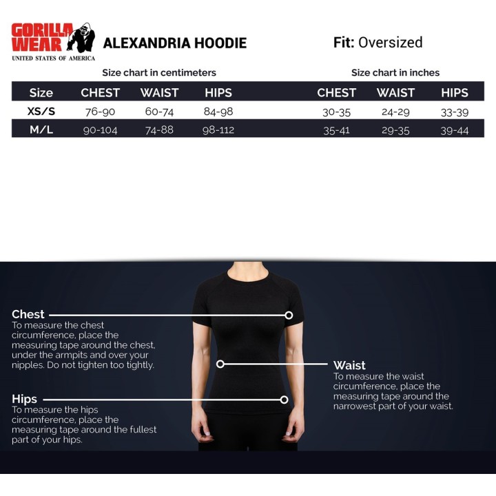 Gorilla Wear Alexandria Hoodie