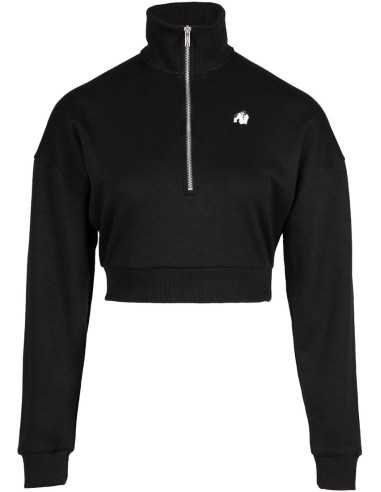 Ocala Cropped Half-zip Sweatshirt