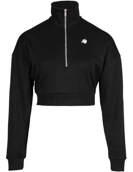 Ocala Cropped Half-zip Sweatshirt
