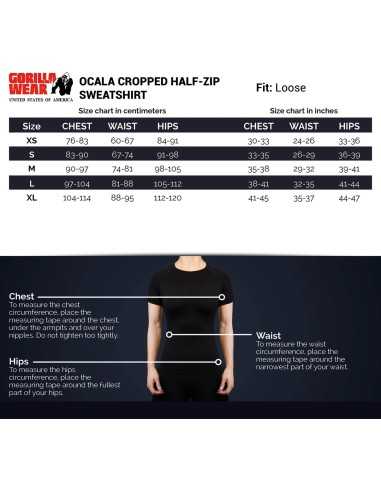 Ocala Cropped Half-zip Sweatshirt