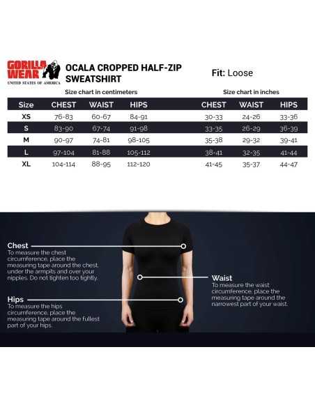 Ocala Cropped Half-zip Sweatshirt