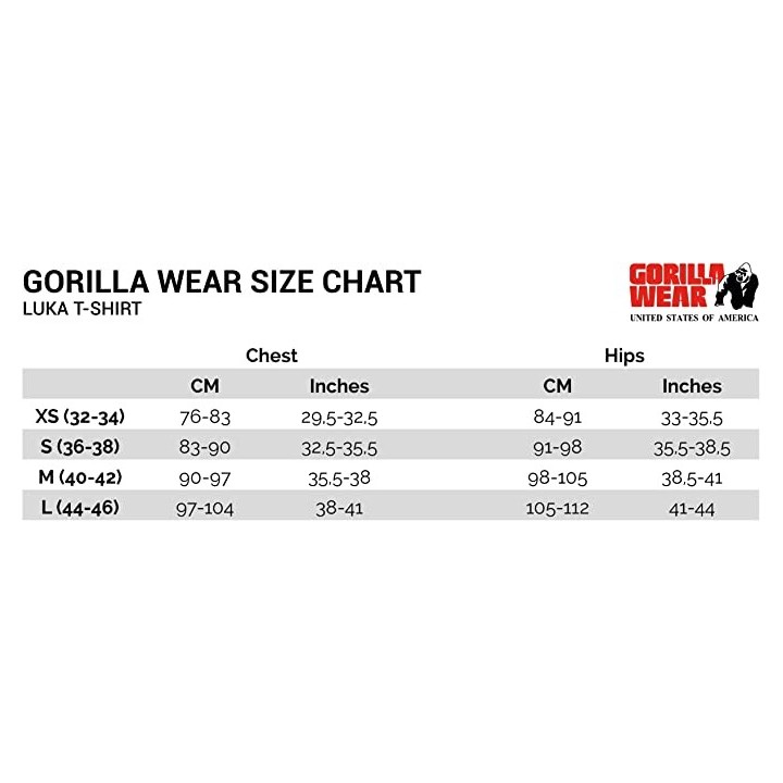 Gorilla Wear Luka T-shirt