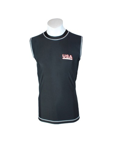 Usa Muscle Sleeveless Lycra Top