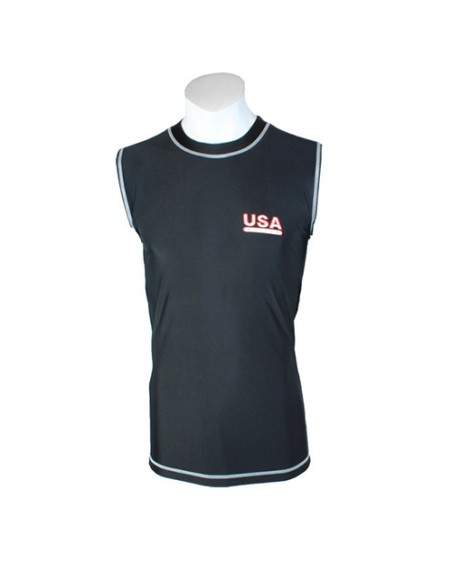 Usa Muscle Sleeveless Lycra Top