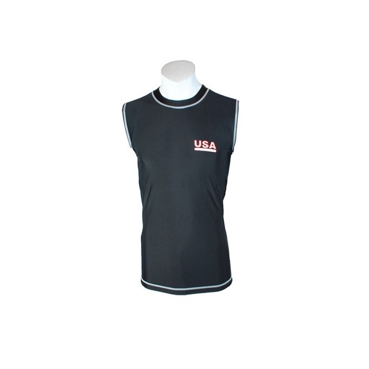 Npc USA Muscle Sleeveless Lycra Top