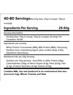 Warrior Whey Protein 2 Kg 2