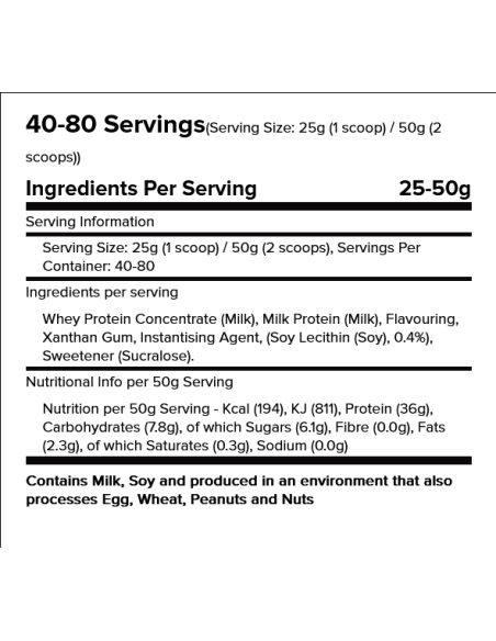Warrior Whey Protein 2 Kg
