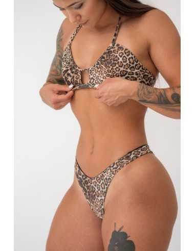 Santos Bikini Top Leopard