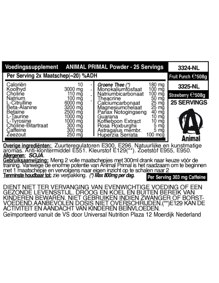Animal Primal 507 Gr