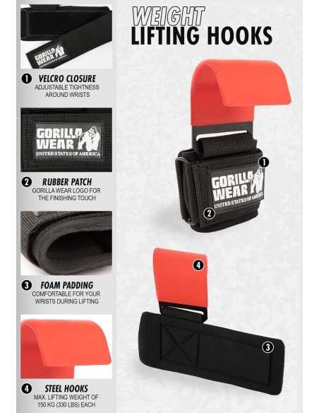 Weight Lifting Hooks