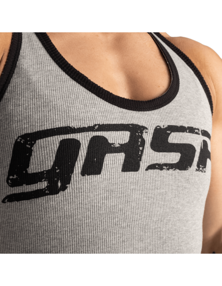 Gasp Rib Crop T-back