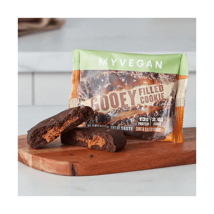 Myprotein Cookie proteico ripieno vegano 12x75 g