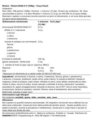 Bcaa 9.7 348 Gr