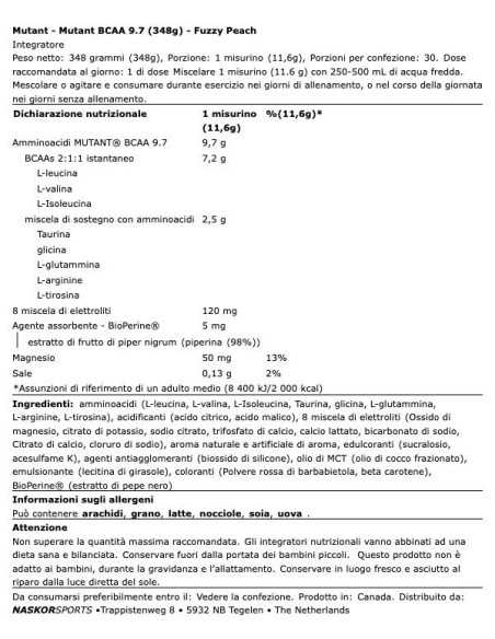 Bcaa 9.7 348 Gr