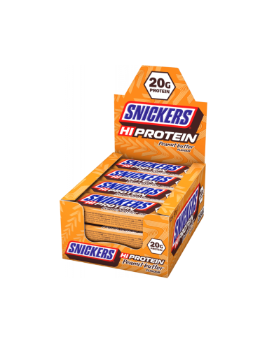 Snickers High Protein Bar - Peanut Butter 12x57 gr