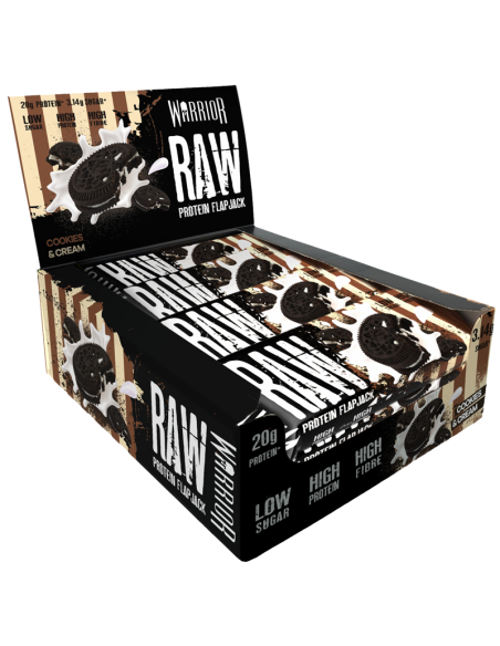 Raw Protein Flapjack Bars 12x75 Gr