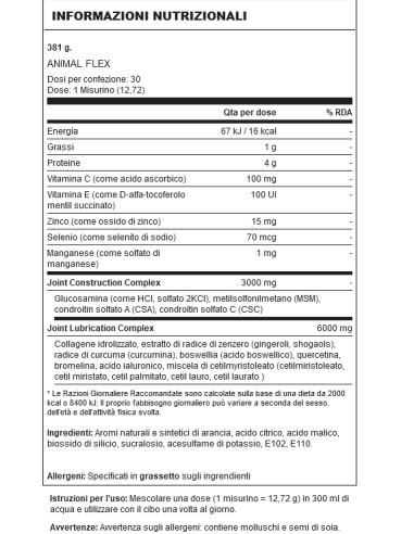Animal Flex Powder 369 Gr