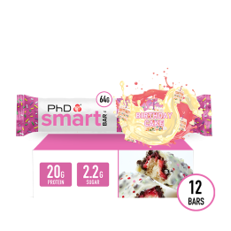 PhD Smart Bar 12x64 g: Barrette Proteiche