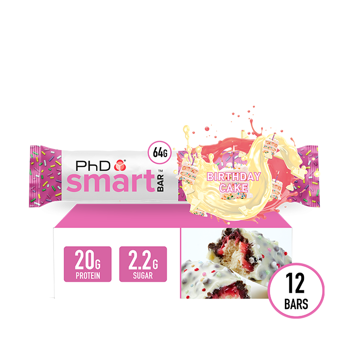 PhD Smart Bar 12x64 g: Barrette Proteiche