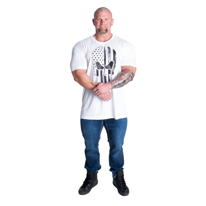 GASP Skull Standard Tee: T-shirt bodybuilding uomo