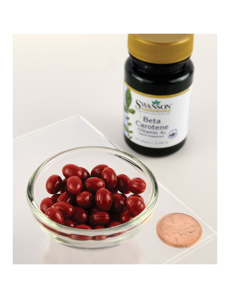 Beta-carotene (vitamin A) 10,000 IU 100 softgels
