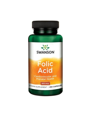 Acido Folico 800 Mcg 250 Caps